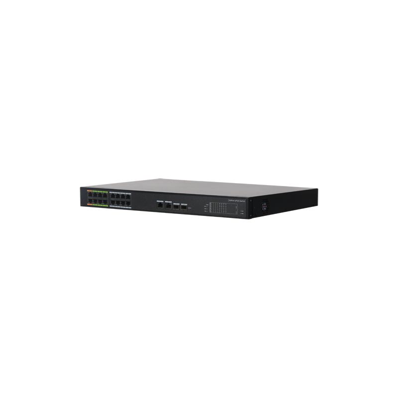 X-Security XS-SW1816EPOE-240 - X-Security ePOE Switch, 16 PoE ports + 2 Gigabit Combo…