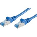 Cabo Patch Cat6A FTP 0.5m Azul