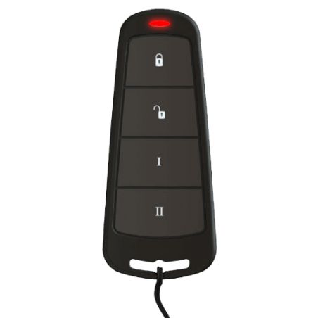Pyronix KEYFOB-WE - Remote control, Bidirectional, 4 buttons with 8…