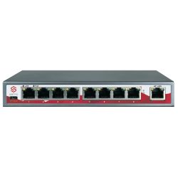 Safire SW0908POE-120W - Switch PoE, 8 ports PoE + 1 Uplink RJ45, Vitesse…