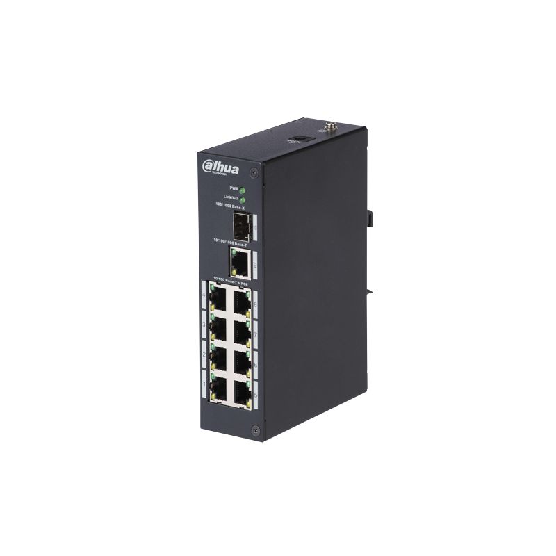 X-Security XS-SW1008POE-96-DIN - Switch PoE X-Security, 8 ports PoE + 1 Uplink RJ45,…