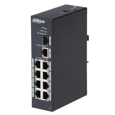 X-Security XS-SW1008POE-96-DIN - Switch PoE X-Security, 8 puertos PoE + 1 Uplink RJ45,…
