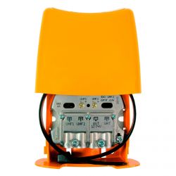 Amplificador Mástil NanoKom 3e/1s EasyF UHF/UHF[dc]/FImix[dc] 12...24V LTE790 Televes