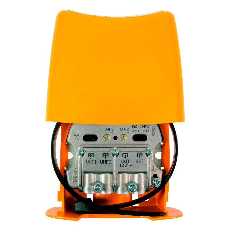 Amplifier Mast NanoKom 3e/1s EasyF UHF/UHF[dc]/FImix[dc] 12...24V LTE790 Televes