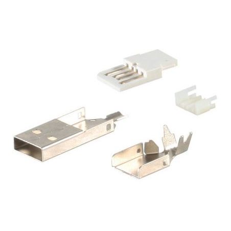 USB-A-Stecker desmontado