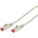 Câble de réseau RJ45 20m Cat 6 S/FTP PIMF et LSZH 250 MHz Gris