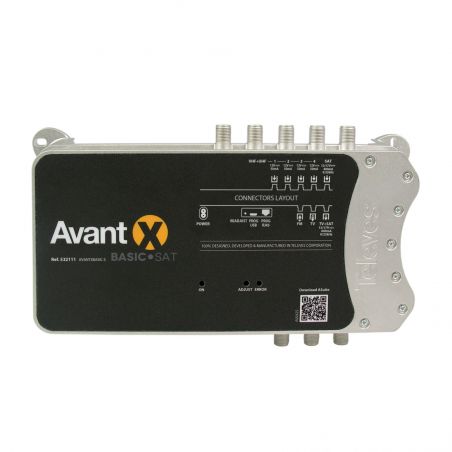 Avant X Basic Centrale programmable FM entreé 4 VHF/UHF 32 filtres Auto LTE