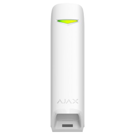 Ajax AJ-CURTAINPROTECT-W - Detector PIR tipo cortina Ajax, Inalámbrico 868 MHz…