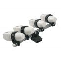 Supporte TD Multiblock avec 4 commutateurs DiSEqC LNB pour antennes paraboliques Triax TD 78/88/110