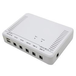 UPS-DC5V-24V-12AH - Rechargeable battery, Input 15 VDC, Outputs…