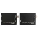 Extensor de áudio toslink coaxial por cat5e/6 300m