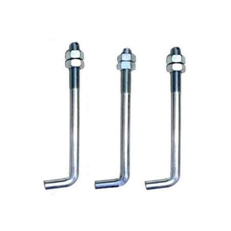 Conjunto 3 pernos de fijación métrica 2x250 mm