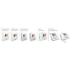 Tegui Monitor Classe 100 V12E Mains Libres Couleur 2 Fils