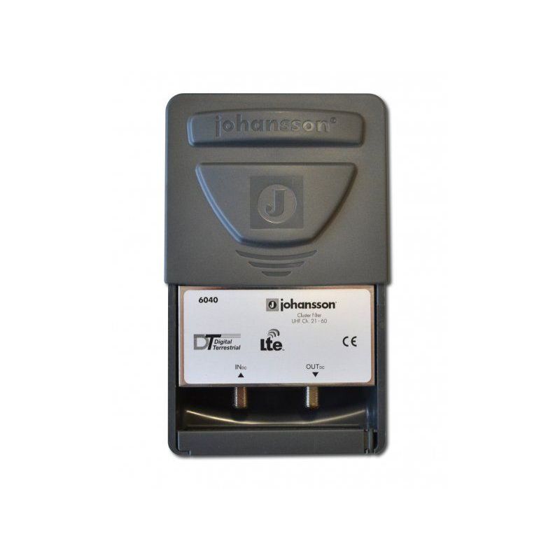 Filter LTE2 TETRA outdoor, 470-694 MHz, 6040 C48 Johansson