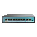 SW1008HIPOE-144 - Switch PoE, 8 puertos PoE + 1 Gigabit + 1 SFP,…
