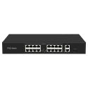 SW1916POE-F-300 - Switch PoE, 16 puertos PoE + 2 Gigabit + 1 SFP,…