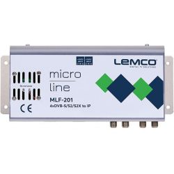 Lemco MLF-301 4 x DVB-S/S2/S2X à 4 x DVB-T/C + IP streaming