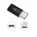 Adaptador USB Tipo C 3.1 macho para Micro USB fêmea HDTeck