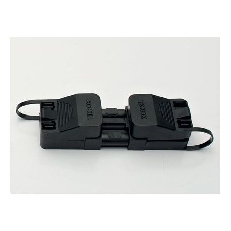 Derivator 1 input / 3 outputs Black