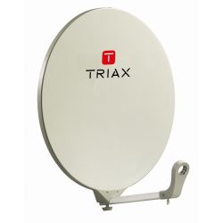 Triax DAP 710 Satellite dish 70cm RAL 1013 White