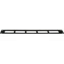 Panel pasacables para Rack 19” 1U 5 Huecos Negro Televes