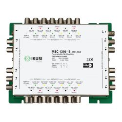 Ikusi MSC-1310 Cascadable multiswitch 13 inputs 10 outputs -15 dB