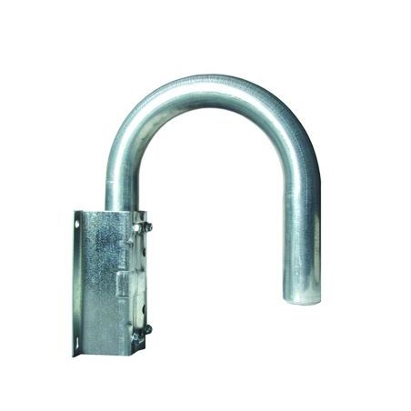 Ikusi SPA-240 Wall-fixing “U” type. Wind of the arm: 24 cm. Pipe of Ø40 mm made of galvanized steel