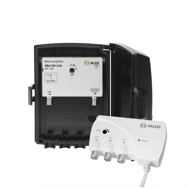 Ikusi JSBA-100-C48 Kit  SBA-100-C48 + Fuente de alimentación