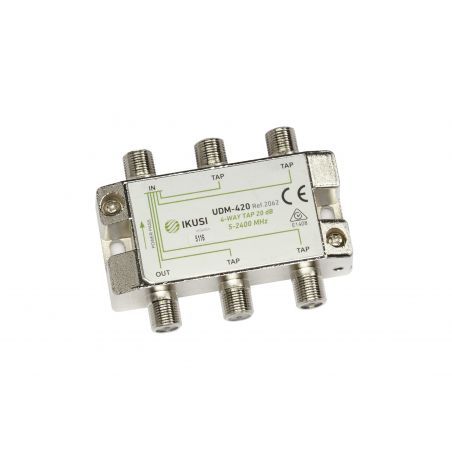 Ikusi UDM-420  Derivador 4 salida 20 dB