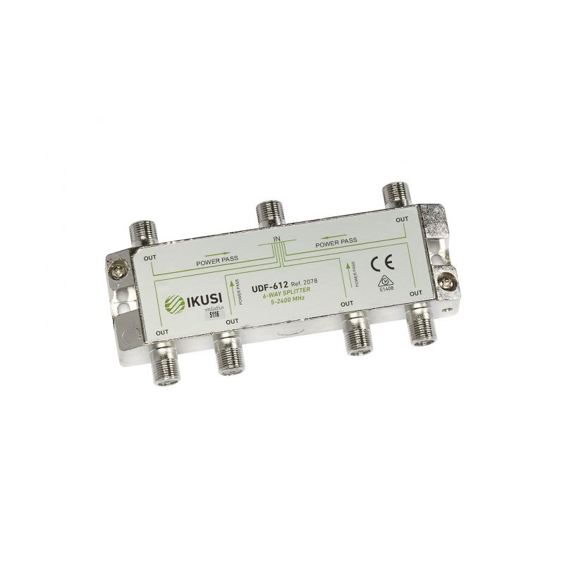 Ikusi UDF-612  Splitter 6 outputs