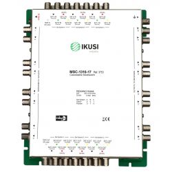 Ikusi MSC-1316 Multiswitch cascadable 13 entrées 16 sorties -17 dB