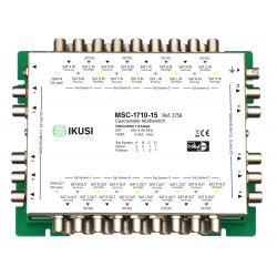 Ikusi MSC-1710 Multiswitch cascadable 17 entradas 10 salidas -15 dB