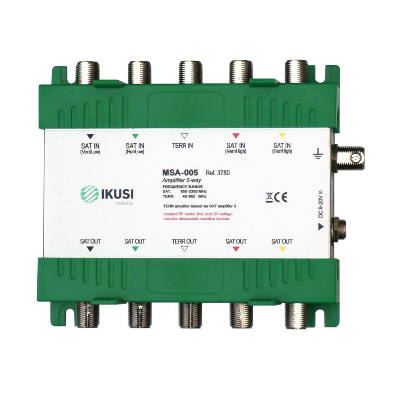 Ikusi MSA-005  Amplificateur 4 FI SAT + Terrestre
