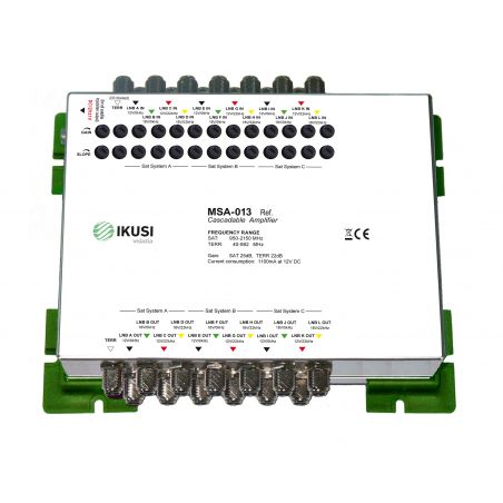 Ikusi MSA-013  Amplifier 12 IF SAT + Terrestrial