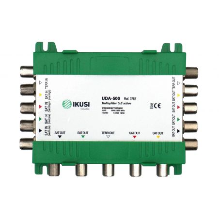 Ikusi UDA-500  Active splitter 5 inputs 10 outputs