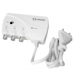 Ikusi ATP-200-C60 Apartment amplifier 1 input 2 outputs terrestrial 47-790 MHz