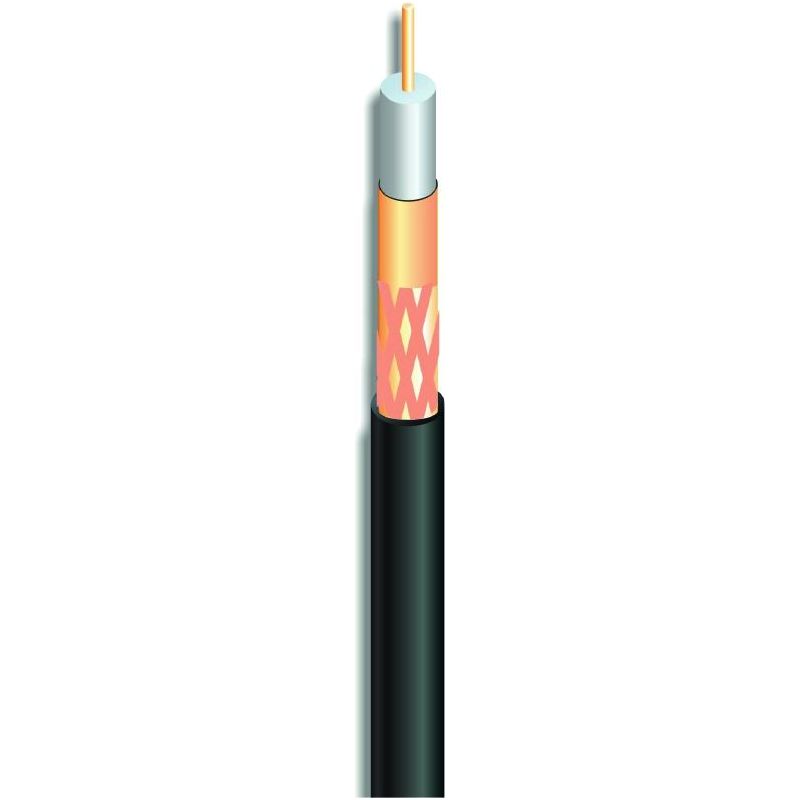 Ikusi CCI-174 Cable coaxial (tipo RG6) cobre cobre negro