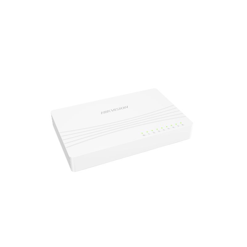 Hikvision DS-3E0108D-E - Desktop Switch da Hikvision, 8 portas RJ45, Velocidade…