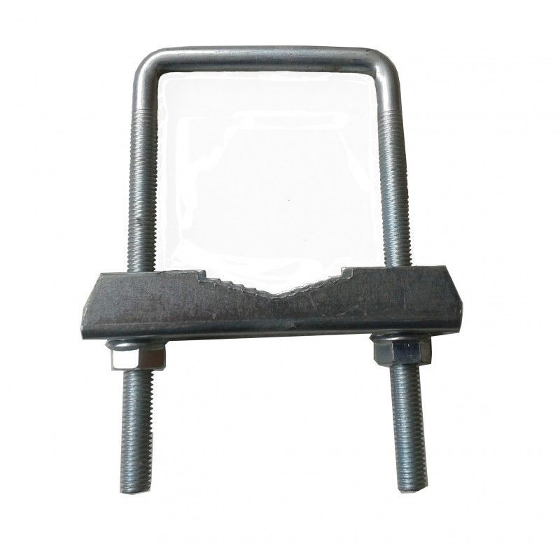 Horquilla cuadrada ancho especial hasta 64mm interior M8 122x2x76 R103