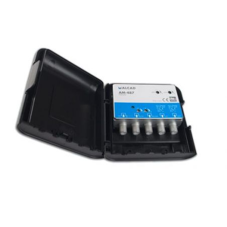 Alcad AM-487 Amp uhf-uhf-biii/dab-fm 32 db lte700 12v