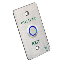 PBK-814B-LED - Botão de libertação de porta, Tipo piezoelétrico,…