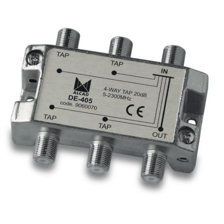Alcad DE-405 Derivador fi 4 sal 24 db plano