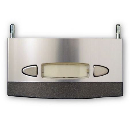 Alcad MPD-001 Placa de calle 1 pulsador  doble