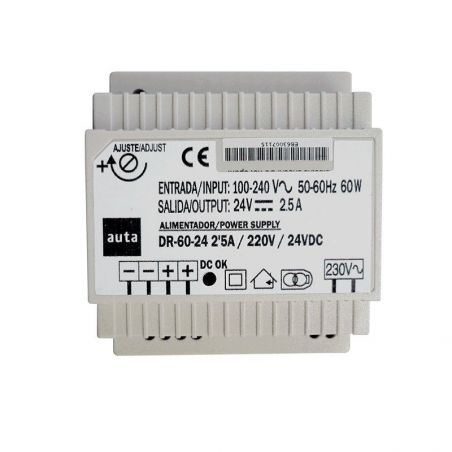Auta 715703 Fonte de alimentação ALV 2.5A / 220V / 24VDC