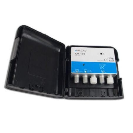 Alcad AM-195 Ampli uhf 32 db lte700 mastil