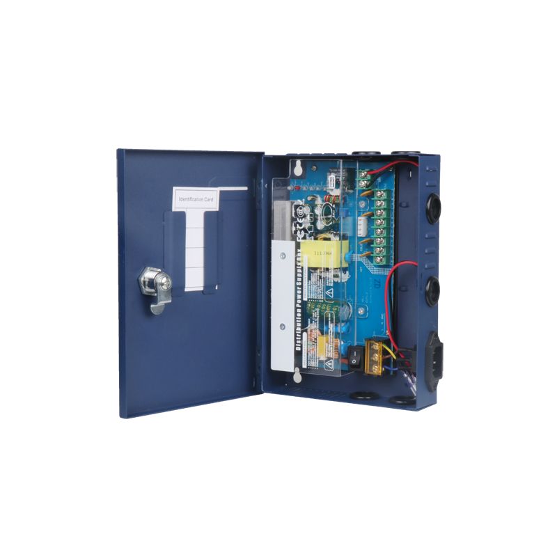 PD-60-4-SLIM - Slim power distribution box, 1 AC input 220 V 5OHz, 4…