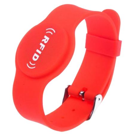 RFID-BAND-ADJ-R - Bracelet de proximité, ID par radiofrequence, RFID EM…