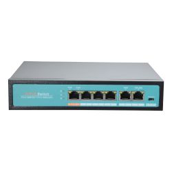 SW0604-60-HIPOE - Switch PoE, 4 ports PoE + 2 Uplink, Vitesse des ports…