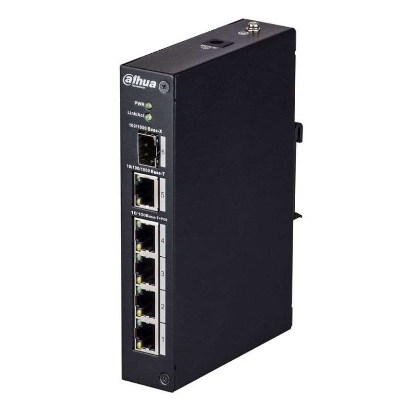 Dahua PFS3106-4P-60 Switch poe 4 ports 100mbps