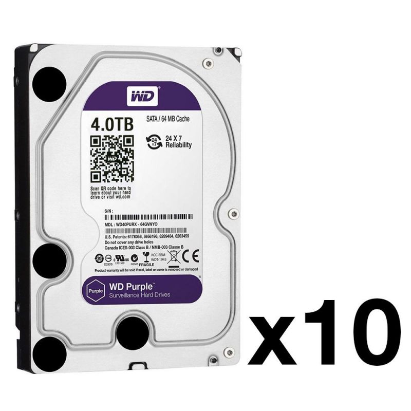 Dahua HDD-4TB-PACK10 Disco duro 4 tb videosurveillance pack 10u